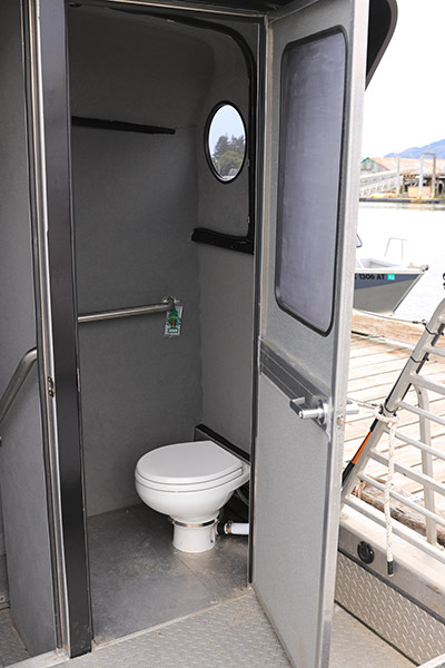 Onboard marine bathroom