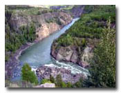 Stikine River canyon
